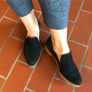 ALL BLACK Suede Shoes